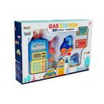 Čerpacia stanica s autami, svetlami a zvukom